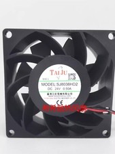 1PCS SJ8038HD2 8038 DC24V 0.50A 8CM 2-Wire Axial Cooling Fan