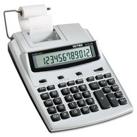 Victor 12123a 1212-3a Antimicrobial Printing Calculator, Blue/red Print, 2.7 Lin Victor 12123a 1212-3a Antimicrobial Printing Calculator, Blue/red Print, 2.7 Lin