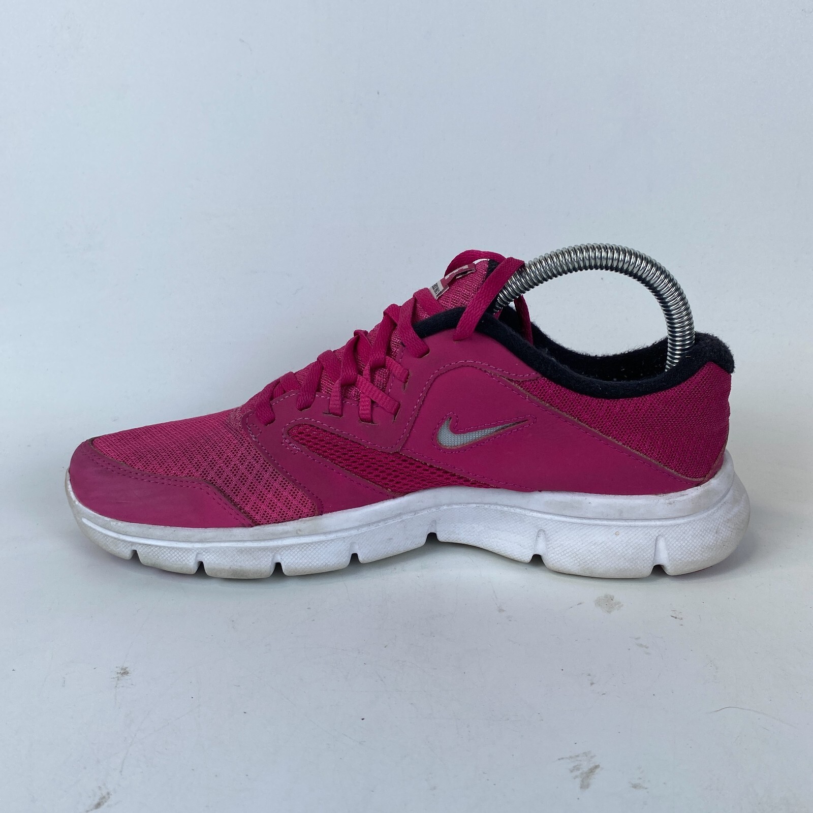 Nike Flex Experience RN3 Trainers Shoes Youth 6.5Y Pink Mesh Lace Up 653698 601 thumbnail 8