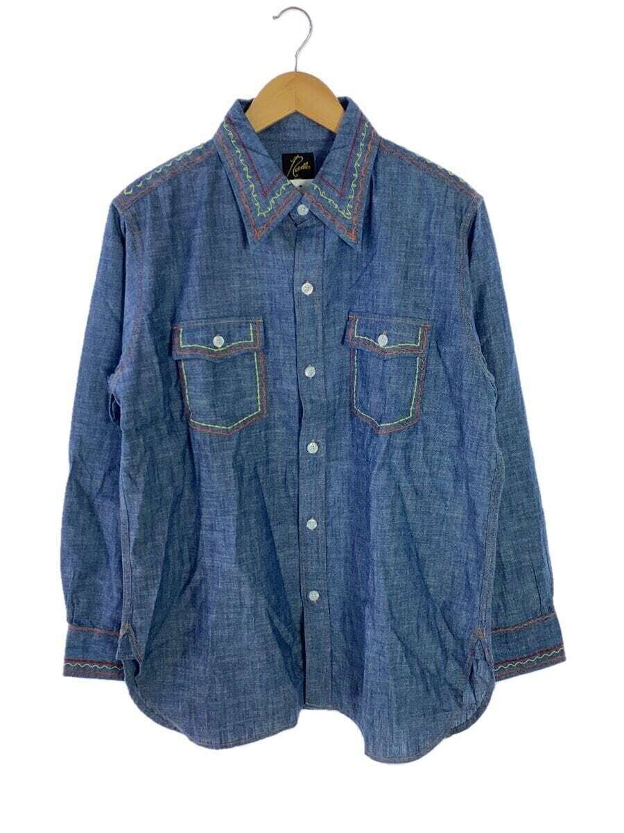 トップス needles Needles Long Sleeve Shirts indigo M Used | eBay