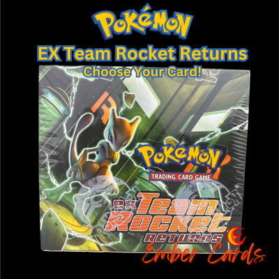 Pokemon Rocket Returns EX Set - Choose Your Card 2004 Vintage - NM/LP