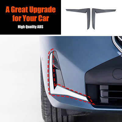 Carbon Fiber ABS Front Bumper Air Knife Trim Strip Trim Für BMW X3 G45 2025+