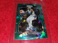 2022 PRIZM WNBA #139 ARIKE OGUNBOWALE WINGS GREEN ICE FANATICS EXCLUSIVE SSP