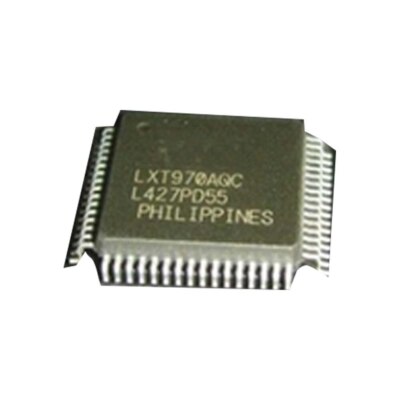 1 PCS LXT970AQC QFP-64 LXT970 Dual-Speed Fast Ethernet Transceiver IC Chip