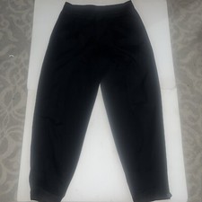 Vtg 90s Liz Claiborne ballon Pants Black High Tapered Trousers women large