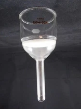 Kimble KIMAX Glass 150mL 60mm Diam Medium M Frit Disc Buchner Filter Funnel