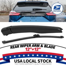 Rear Wiper Arm & Blade for Ford 2015-2020 Edge Back Windshield Windscreen Wiper