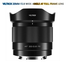 Viltrox 20mm F2.8 Wide-Angle AF Full Frame Lens for Sony E-Mount Cameras