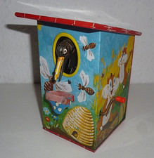 LBZ / BLECH-SPIELZEUG / VOGELHAUS SPARDOSE / ...