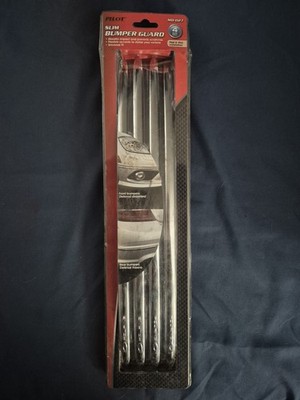 Pilot MD-027 Chrome Bumper Guards 15.5'' Set of 4 Universal Car Truck SUV New