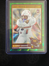 Panini Score Ja'Corey Brooks Washington Commanders Rookie 008/015 Card #61. rookie card picture