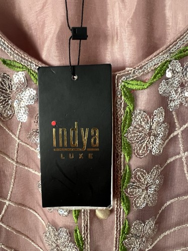 Neu mit Etikett Indya Luxe indische/pakistanische Damen Tunika Größe Medium " - Bild 5 von 12