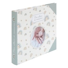 Livre de Naissance Bébé "Album" 27cm Vert