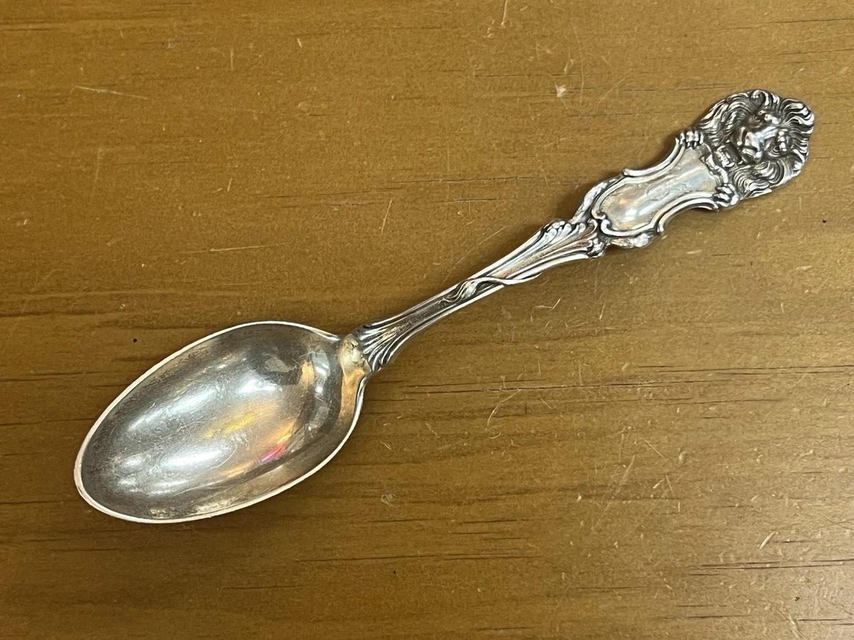 Lion Antique US Sterling Silver Souvenir Spoons for sale | eBay