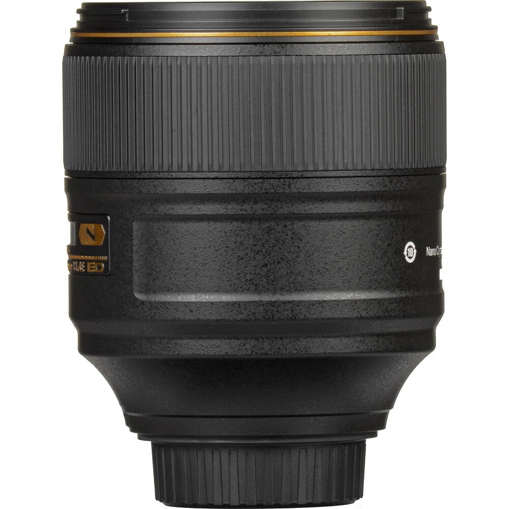 Nikon AF-S NIKKOR 105mm f/1.4E ED Lens (20064) + Filter Kit + Cap