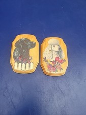 Wall plaques of dogs