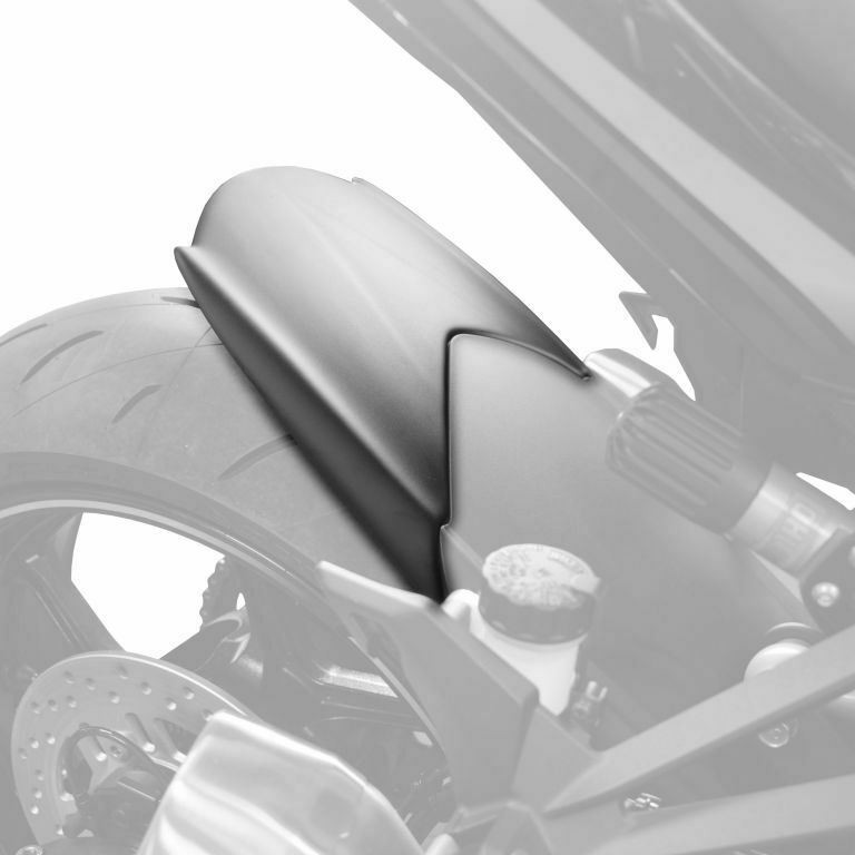 Pyramid Hugger Extension Mudguard Fender Black Kawasaki Versys 1000 2012- 2018