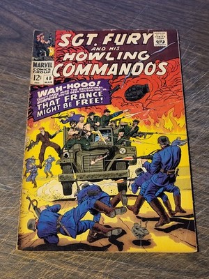 Marvel Comics Sgt. Fury and His Howling Commandos #40 (1967) - Good