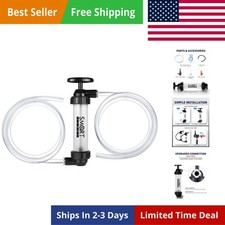 Cordless Fuel Transfer Pump Gas Siphon Pump For Gasoline Gas Syphon Hand ...