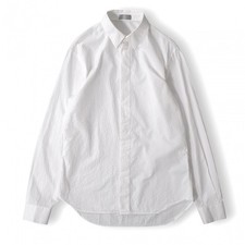 Dior 2020 Oblique Jacquard Long-Sleeve Shirt Size 40 White Men 6-AE025
