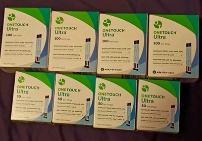 One Touch Ultra Test Strips - 600 Ct  Exp. 10/2026-4/2027 New Sealed