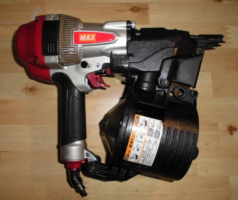 MAX HN-90N1 90mm High Pressure Nailer HN90N1 High Pressure 90mm Air Tool Used - Image 3 of 3