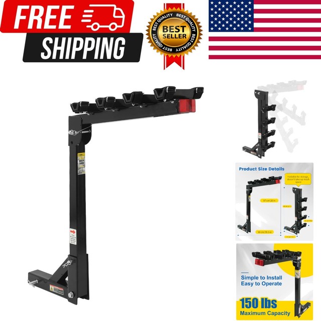 MaxxHaul 70210 4-Bike Hitch Mount Rack