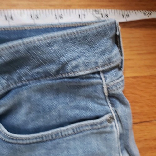 NYDJ Marilyn Straight Leg Jeans Sz Light Wash Sz 14 Stretch Pockets - Picture 10 of 11