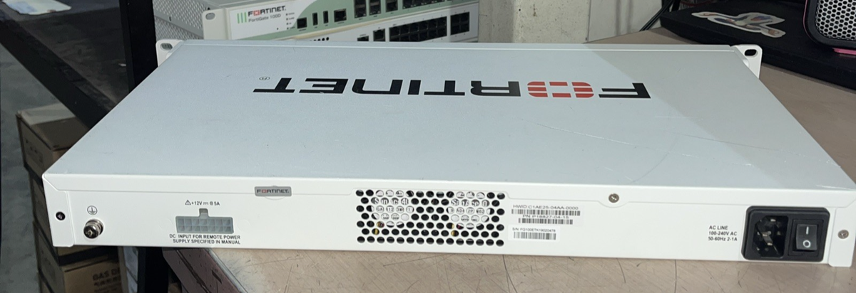 FORTINET FORTIGATE 100E SWITCH | eBay
