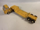 Vintage Mini Tonka Yellow Truck & Lowboy Trailer Flat Bed Hauler 55310