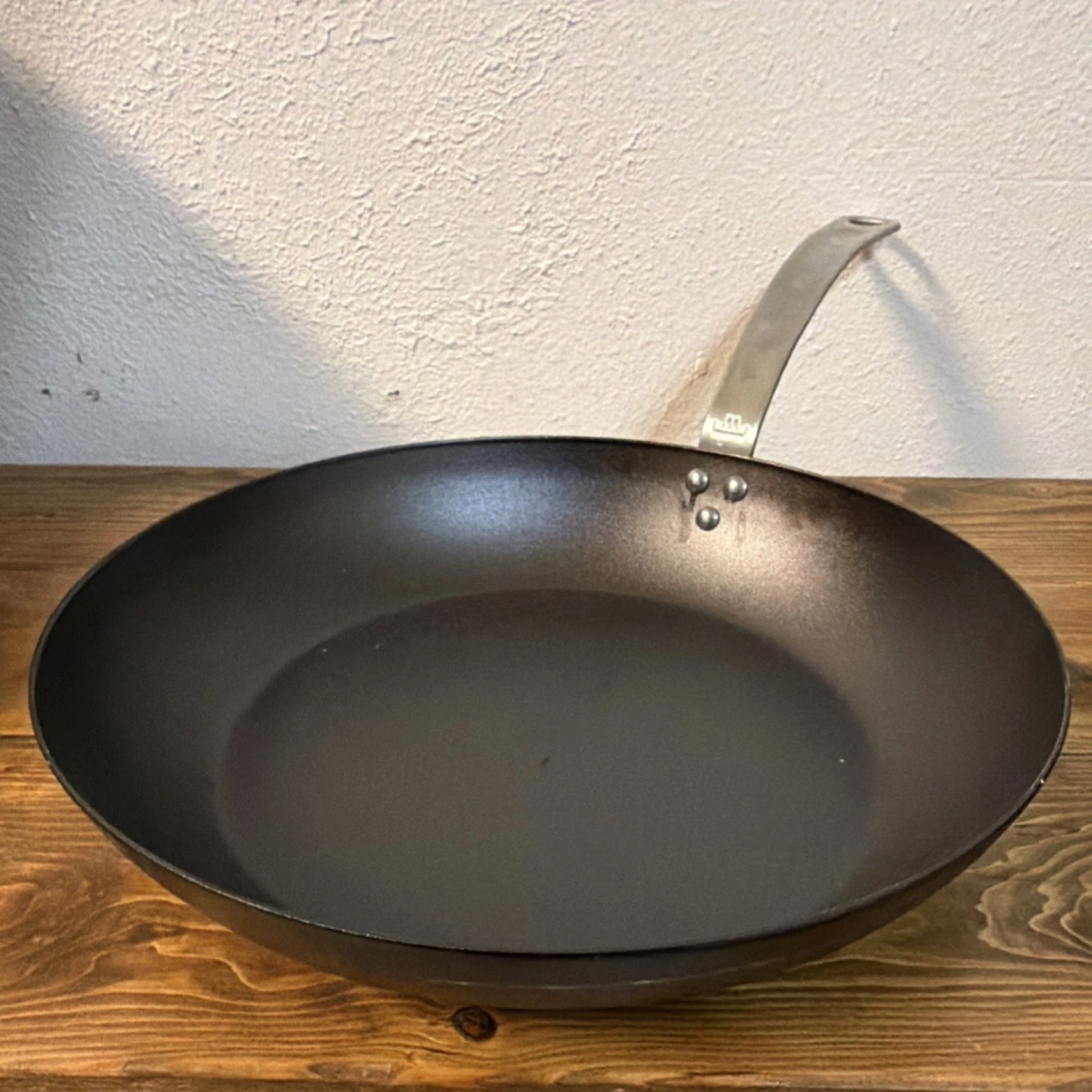 Made In | 12.5" Carbon Steel Frying Pan Skillet Black | Long Handle | Gas, Elect