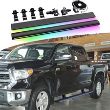 2PCS Electric Running Boards With LED Light Fits For Toyota Tundra 2007-2021