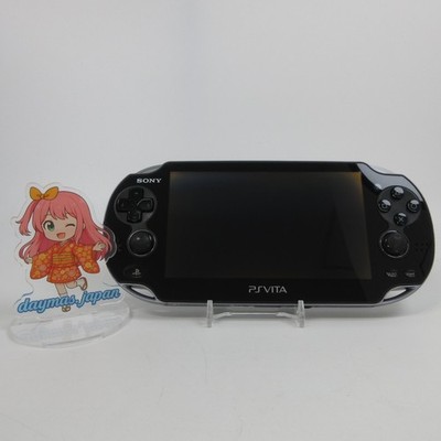 【Sehr gut】Sony PS Vita PCH-1000 Crystal Black Wi-Fi Modell nur Konsole #ReRe08/