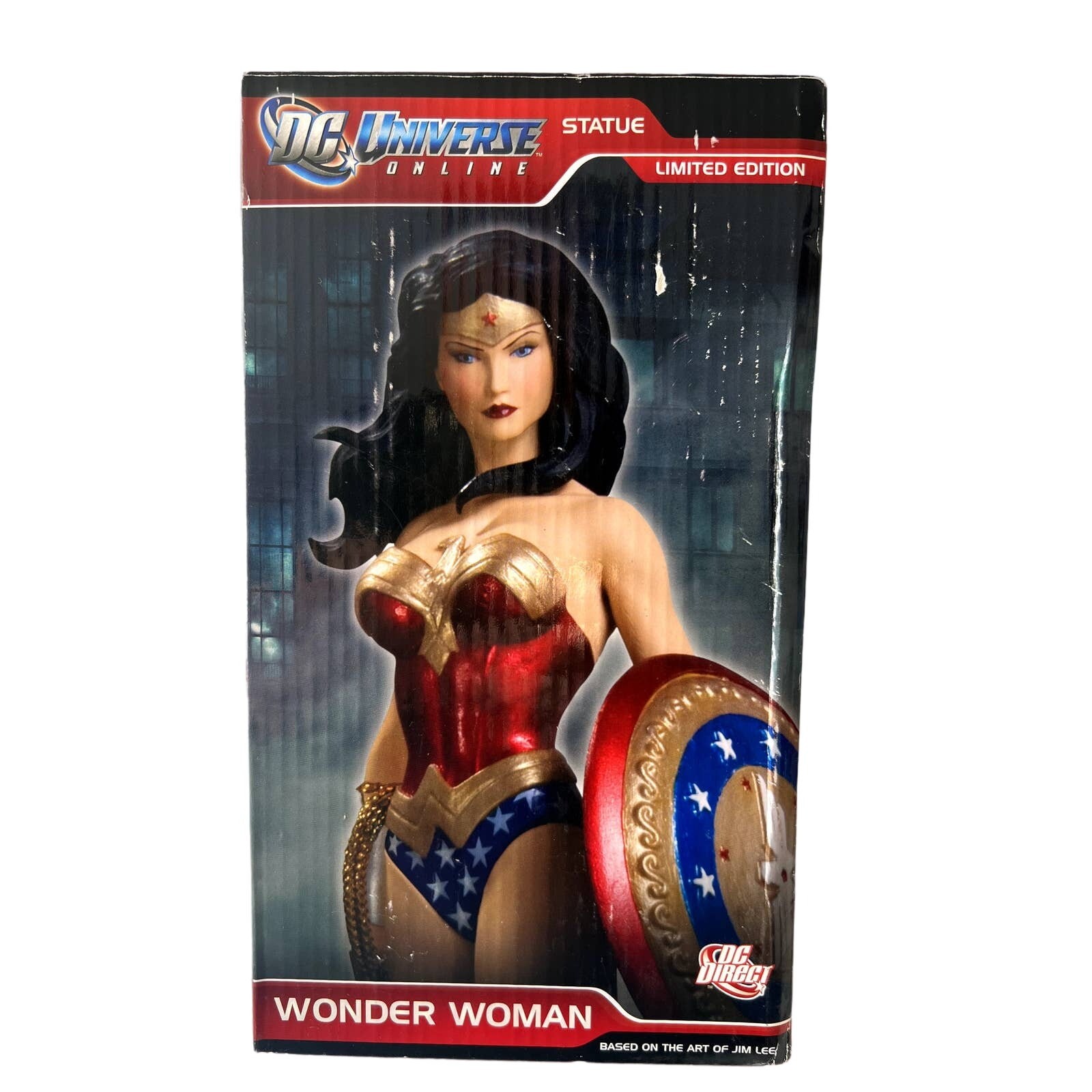 DC Universe Online Stan Lee Limited Edition Wonder Woman Statue #1371/6000 New