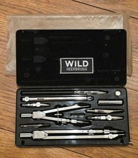 Wild Heerbrugg Vintage Drafting Set RZ-22 Made in Switzerland- COMPLETE