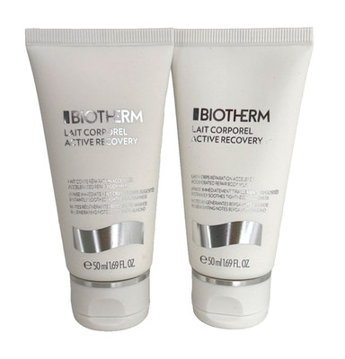 Biotherm Lait Corporel - Active Recovery Body Lotion 2 x 50 ml = 100 ml  NEU