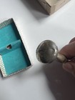 Lullaby Sterling Silver 3” Barbell Baby Rattle .925 Antique Baby Toy 1900 — photo 4