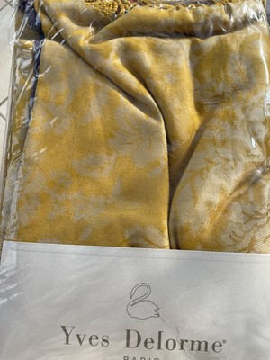 YVES DELORME GLAMOUR BRIQUE ÜBERWURF 100% WOLLE LUXUS