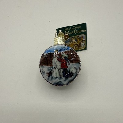 Old World Ornament, Xmas Ornament,  No Longer Produced, Rare, Hand Painted NWOB