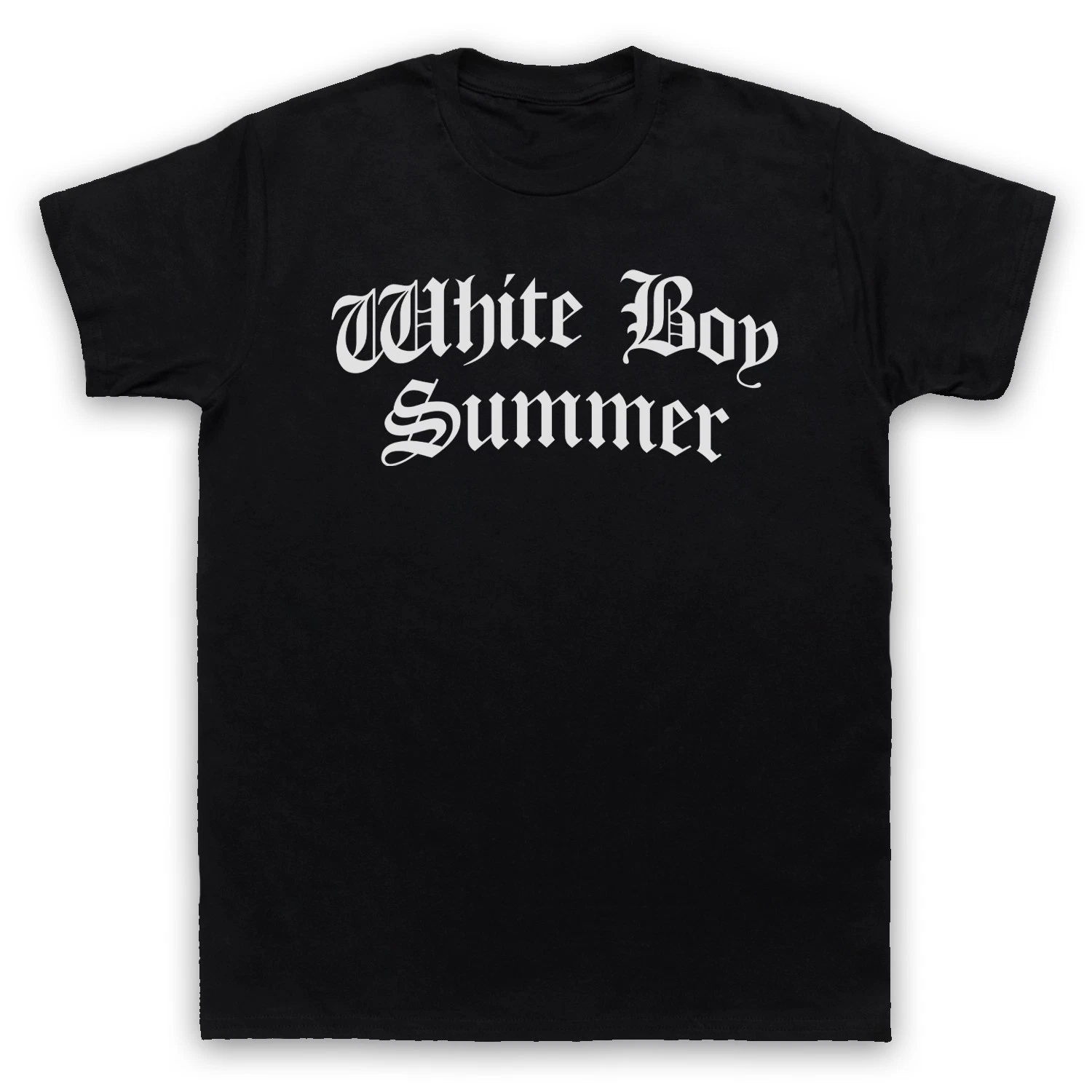 White Boy Summer Hip Hop Rap Funny Slogan T-Shirt All Sizes Cols