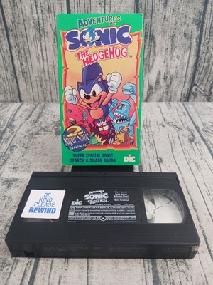 Sonic the Hedgehog - ''Super Special Sonic Search  Smash Squad'' (VHS, 1994)