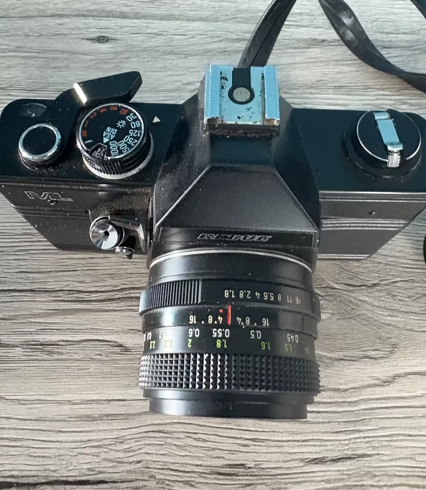 Revue ML Spiegelreflexkamera Analog mit Auto Revuenon 50mm f/1.8 Objektiv - Bild 2 von 4