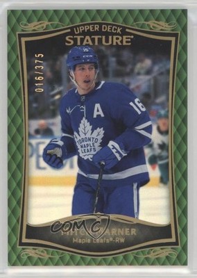 2024-25 Upper Deck Stature 2023-24 Base Green 16/375 Mitch Marner #16 2o7