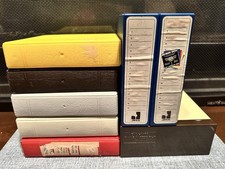 Lot Of 8 5.25 Floppy Disk Holder Storage Box ...