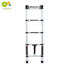 6.6 FT Folding Collapsible Multi-Purpose Extension Ladder With Non-Slip Feet