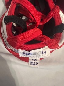 Rebel Cheer Sports Bra Bling Sonics YS Youth Small