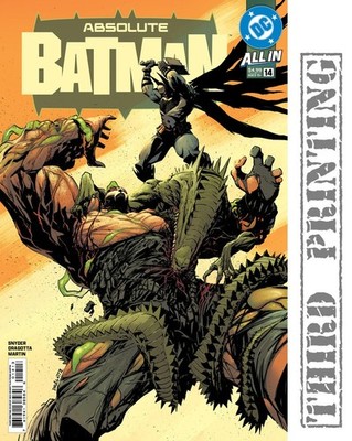 ABSOLUTE BATMAN #14 - Third Printing Cover A Nick Dragotta - NM - Presale 03/04