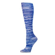 Celeste Stein Compression Socks Medium Blue Denim