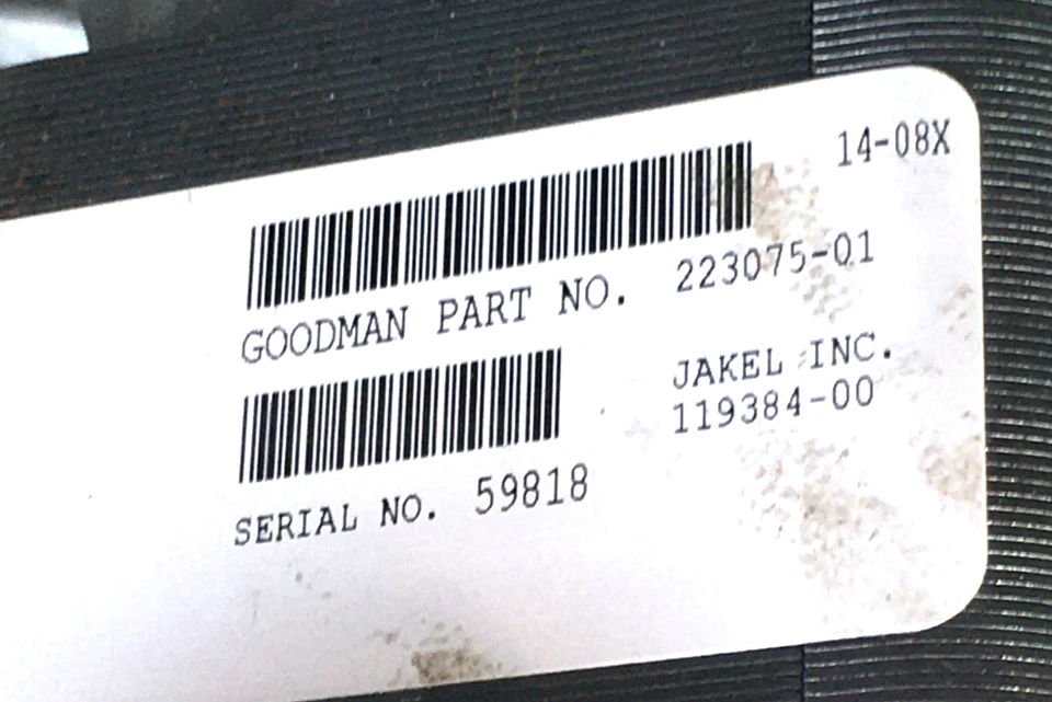 Motor soplador inductor de tiro JAKEL J238-150-15293 223075-01 119384-00 120V #ML525 Foto 4 de 4