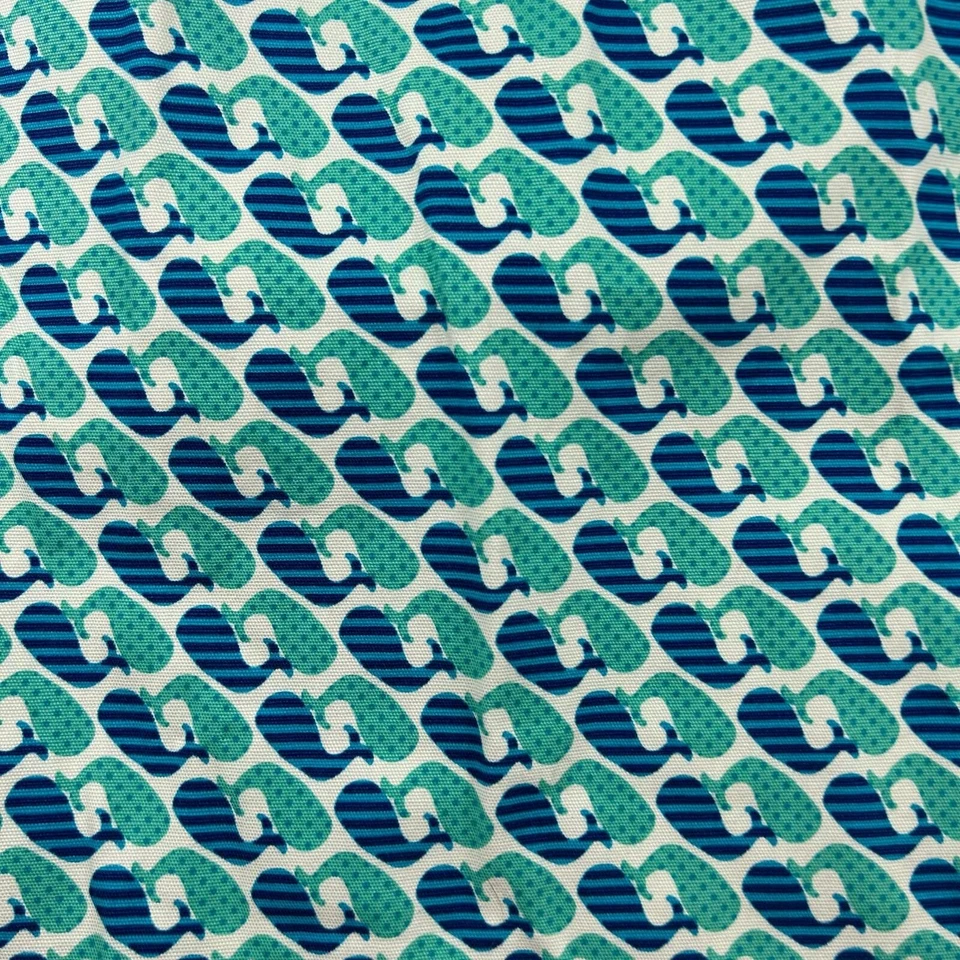 Falda Talbots Mujer 8P Azul Ballena AOP Cremallera Lateral Lápiz Recto Nueva con Etiquetas Foto 3 de 4